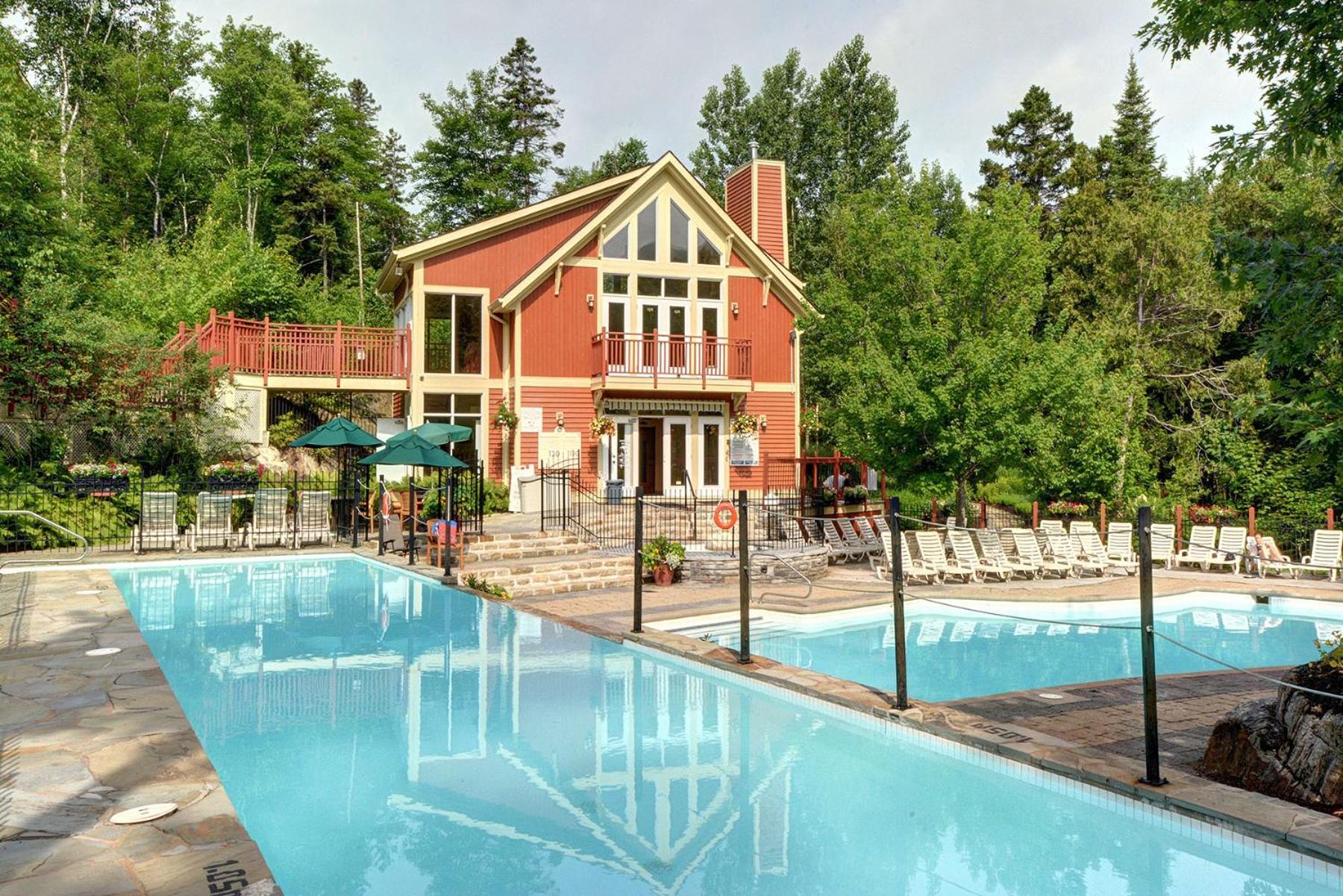 Ferienwohnung Tremblant Prestige - Les Eaux 207-2 Mont-Tremblant Exterior foto